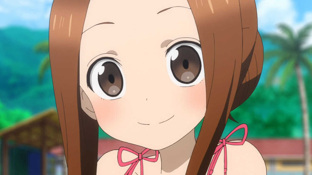 Karakai Jouzu no Takagi-san: Water Slide (Yoru no Kousen, Ñyuum)